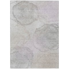 Machine Washable Indoor/Outdoor Chantille ACN2443 Brown 5' x 7'6" Rug