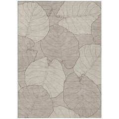 Machine Washable Indoor/Outdoor Chantille ACN2506 Brown 5' x 7'6" Rug