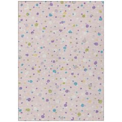 Machine Washable Indoor/Outdoor Chantille ACN2518 Pink 5' x 7'6" Rug