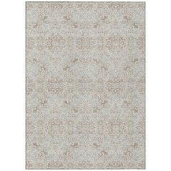 Machine Washable Indoor/Outdoor Chantille ACN2705 Ivory 5' x 7'6" Rug
