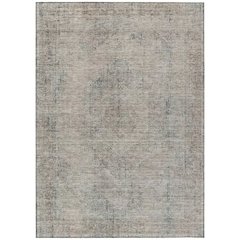 Machine Washable Indoor/Outdoor Chantille ACN2726 Brown 8' x 10' Rug