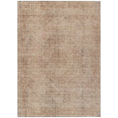 Machine Washable Indoor/Outdoor Chantille ACN2726 Orange 8' x 10' Rug