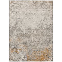 Machine Washable Indoor/Outdoor Chantille ACN2743 Brown 8' x 10' Rug
