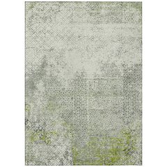 Machine Washable Indoor/Outdoor Chantille ACN2743 Green 8' x 10' Rug