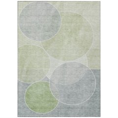 Machine Washable Indoor/Outdoor Chantille ACN2746 Green 8' x 10' Rug