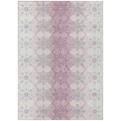 Machine Washable Indoor/Outdoor Chantille ACN2759 Pink 8' x 10' Rug