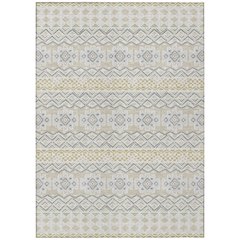 Machine Washable Indoor/Outdoor Chantille ACN2760 Ivory 8' x 10' Rug