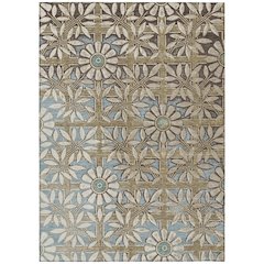 Machine Washable Indoor/Outdoor Chantille ACN2775 Brown 8' x 10' Rug
