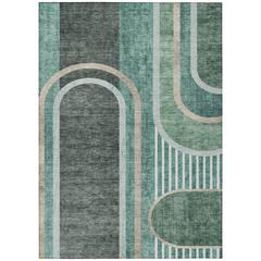 Chantille ACN532 Green 5' x 7'6" Rug