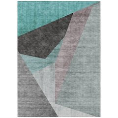Chantille ACN716 Teal 5' x 7'6" Rug
