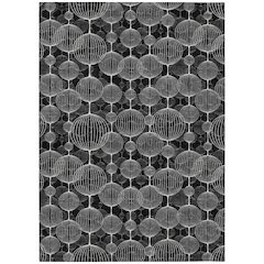 Chantille ACN732 Black 5' x 7'6" Rug
