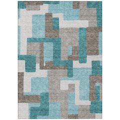 Chantille ACN740 Teal 5' x 7'6" Rug