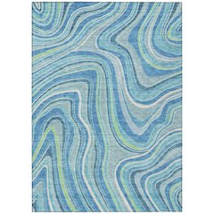 Chantille ACN756 Blue 5' x 7'6" Rug
