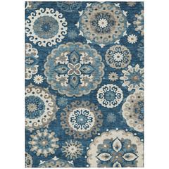 Chantille ACN763 Blue 5' x 7'6" Rug