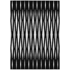 Chantille ACN881 Black 5' x 7'6" Rug