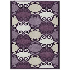 Chantille ACN883 Purple 5' x 7'6" Rug