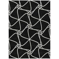 Chantille ACN948 Black 5' x 7'6" Rug
