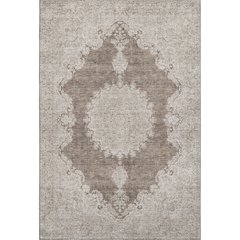 Premium Machine Washable Mayfield AMF1003 Brown 5' x 7'6" Rug