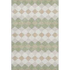 Premium Machine Washable Mayfield AMF1007 Aloe 5' x 7'6" Rug