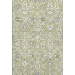 Premium Machine Washable Mayfield AMF1009 Aloe 5' x 7'6" Rug