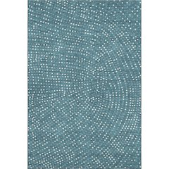 Premium Machine Washable Mayfield AMF1021 Teal 5' x 7'6" Rug