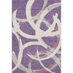 Premium Machine Washable Mayfield AMF1022 Purple 5' x 7'6" Rug