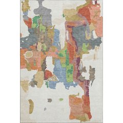 Premium Machine Washable Mayfield AMF1028 Ivory 5' x 7'6" Rug