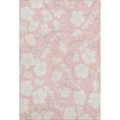 Premium Machine Washable Mayfield AMF1032 Pink 5' x 7'6" Rug