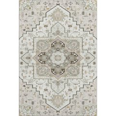 Premium Machine Washable Mayfield AMF1036 Ivory 5' x 7'6" Rug