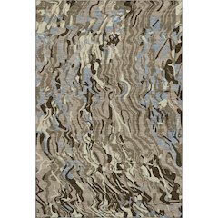 Premium Machine Washable Mayfield AMF1038 Taupe 5' x 7'6" Rug