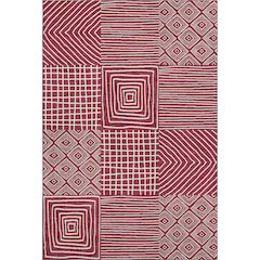 Premium Machine Washable Mayfield AMF1044 Garnet 5' x 7'6" Rug