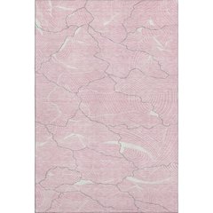Premium Machine Washable Mayfield AMF1048 Pink 5' x 7'6" Rug