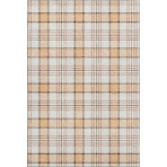 Premium Machine Washable Mayfield AMF1052 Peach 5' x 7'6" Rug