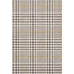 Premium Machine Washable Mayfield AMF1054 Brown 5' x 7'6" Rug