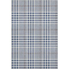 Premium Machine Washable Mayfield AMF1054 Navy 5' x 7'6" Rug