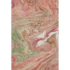 Premium Machine Washable Mayfield AMF1061 Coral 5' x 7'6" Rug