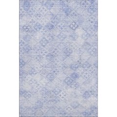 Premium Machine Washable Mayfield AMF1081 Sky 5' x 7'6" Rug