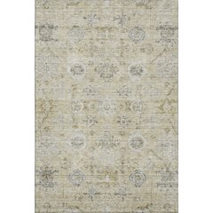 Premium Machine Washable Mayfield AMF1110 Beige 5' x 7'6" Rug
