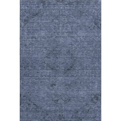Premium Machine Washable Mayfield AMF1111 Navy 5' x 7'6" Rug