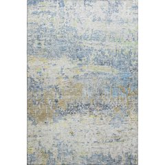 Premium Machine Washable Mayfield AMF1129 Blue 5' x 7'6" Rug