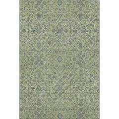 Premium Machine Washable Mayfield AMF1131 Lime 5' x 7'6" Rug