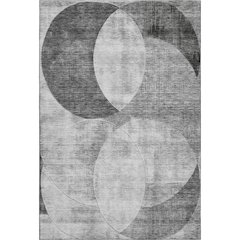 Premium Machine Washable Mayfield AMF1140 Gray 5' x 7'6" Rug