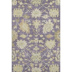 Premium Machine Washable Mayfield AMF1150 Eggplant 5' x 7'6" Rug