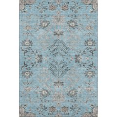 Premium Machine Washable Mayfield AMF1156 Sky 5' x 7'6" Rug