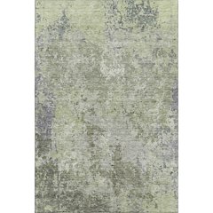 Premium Machine Washable Mayfield AMF1162 Green 5' x 7'6" Rug