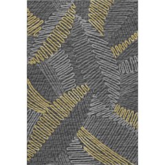Premium Machine Washable Mayfield  Gray 5' x 7'6" Rug