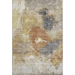 Premium Machine Washable Mayfield AMF1199 Taupe 5' x 7'6" Rug