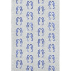 Premium Machine Washable Mayfield  Blue 5' x 7'6" Rug
