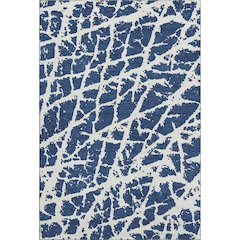 Premium Machine Washable Mayfield  Navy 5' x 7'6" Rug