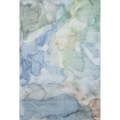 Premium Machine Washable Mayfield  Blue 5' x 7'6" Rug